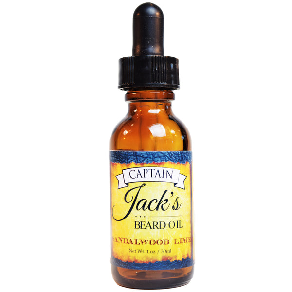 Captain Jack's Beard Oil - Sandalwood Lime