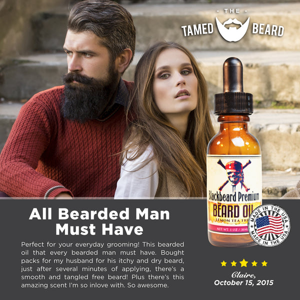 Blackbeards Beard Oil  – Variety Packs (3) - 1oz