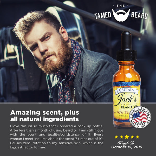 Captain Jack's Beard Oil - Black Pearl