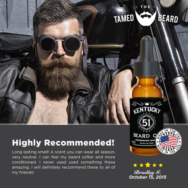 Kentucky 51 Beard Oil - Oakmoss Sandalwood